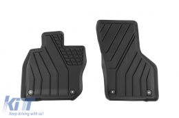 Specific rubber mats from SPARTline suitable for Volkswagen Golf VIII wagon after 2021, 4-piece set, black color-image-6233233