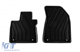 Specific rubber mats from SPARTline suitable for MG HS after 2024, 4-piece set, black color-image-6233268