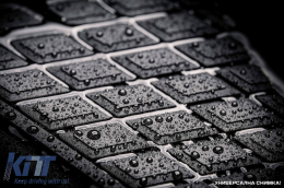 Specific rubber mats from SPARTline suitable for MG ZS Hybrid+ after 2024, 4-piece set, black color-image-6257066