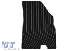 Specific rubber mats from the Frogum El Toro series suitable for Chery Omoda E5 BEV after 2022, 4-piece set, black color-image-6231449