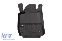 Specific rubber mats suitable for Alfa Romeo 159 2005-2011, 4-piece set, black color, with 24-month warranty from Frogum 3D ProLine series.-image-6221395