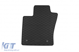 Specific rubber mats suitable for Alfa Romeo Tonale after 2022, 4-piece set, black color-image-6250076
