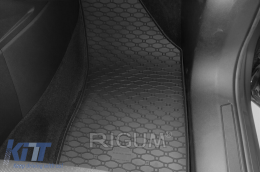 Specific rubber mats suitable for Alfa Romeo Tonale after 2022, 4-piece set, black color-image-6250080