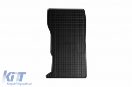 Specific rubber mats suitable for Alfa Romeo Giulia 4x4 after 2016, 4-piece set, black color-image-6250182