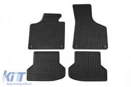 image-58-Specific rubber mats suitable for Audi A3 3 doors, Sportback, S3 2003-2012, A3 Cabriolet 2008-2014, 4-piece set, black color