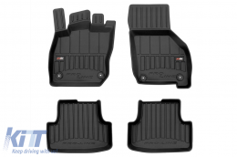 image-19-Specific rubber mats suitable for Audi A3 8Y Mild Hybrid after 2020, 4-piece set, black color, with 24-month warranty