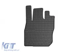 Specific rubber mats suitable for Audi A3 8Y Mild Hybrid after 2020, 4-piece set, black color-image-6231074