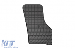 Specific rubber mats suitable for Audi A3 8Y Mild Hybrid after 2020, 4-piece set, black color-image-6231075