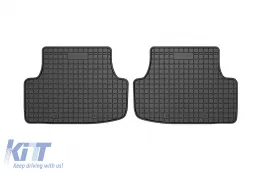 Specific rubber mats suitable for Audi A3 8Y Mild Hybrid after 2020, 4-piece set, black color-image-6231076