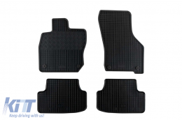 Specific rubber mats suitable for Audi A3 after 2020, 4-piece set, black color - ABFMA6023741