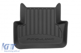 Specific rubber mats suitable for Audi A4 B8 sedan, wagon, Allroad 2008-2015, A5 Sportback 2009-2016, 4-piece set, black color, with 24-month warranty-image-6220705
