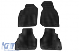 image-75-Specific rubber mats suitable for Audi A6 1997-2004, 4-piece set, black color
