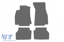 Specific rubber mats suitable for Audi A7 C8 after 2017, 4-piece set, black color - ABFMA6019263