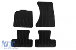 image-64-Specific rubber mats suitable for Audi Q5 2008-2016, 4-piece set, black color