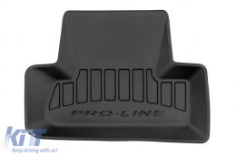 Specific rubber mats suitable for Audi Q5 2008-2017, 4-piece set, black color, with 24-month warranty-image-6220888