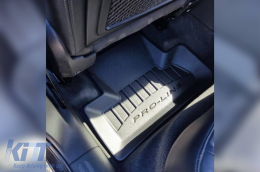 Specific rubber mats suitable for Audi Q5 2008-2017, 4-piece set, black color, with 24-month warranty-image-6220896