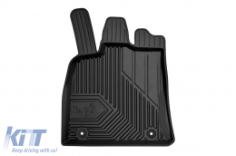 Specific rubber mats suitable for Audi Q5 2008-2017, SQ5 2014-2017, 4-piece set, black color-image-6226608