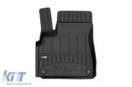 Specific rubber mats suitable for Audi Q7 after 2017, Audi Q8, Lamborghini Urus after 2018, 4-piece set, black color, with 24-month warranty-image-6221569