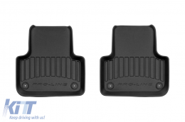 Specific rubber mats suitable for Audi Q7 after 2017, Audi Q8, Lamborghini Urus after 2018, 4-piece set, black color, with 24-month warranty-image-6221571