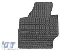 Specific rubber mats suitable for Audi TT 8J 2006-2014, 4-piece set, black color-image-6230682