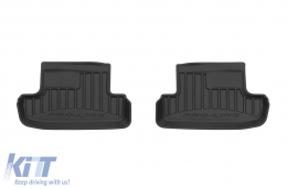 Specific rubber mats suitable for Audi TT 2006-2014, 4-piece set, black color, with 24-month warranty-image-6222726