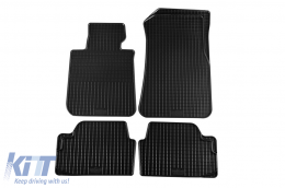 image-16-Specific rubber mats suitable for BMW 1 Series E81, E82 2004-2010, Series 1 F20, F21 2010-2019, X1 E84 2009-2015, Series 2 F22 coupe 2014, 4-piece set, black color