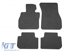 Specific rubber mats suitable for BMW 1 Series F40 after 2019, Series 2 F44 Gran Coupe after 2020, 4-piece set, black color - ABFMB6015922