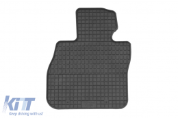 Specific rubber mats suitable for BMW 1 Series F40 after 2019, Series 2 F44 Gran Coupe after 2020, 4-piece set, black color-image-6213190