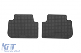Specific rubber mats suitable for BMW 1 Series F40 after 2019, Series 2 F44 Gran Coupe after 2020, 4-piece set, black color-image-6213192
