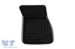 Specific rubber mats suitable for BMW 1 Series F40, Series 2 F44 Gran Coupe after 2019, 4-piece set, black color-image-6214316