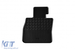 Specific rubber mats suitable for BMW 1 Series F40, F70 after 2025, Series 2 F44 Gran Coupe after 2020, 4-piece set, black color-image-6249912