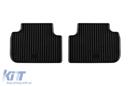 Specific rubber mats suitable for BMW 1 Series F40, F70 after 2025, Series 2 F44 Gran Coupe after 2020, 4-piece set, black color-image-6249914