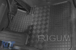 Specific rubber mats suitable for BMW 1 Series F40, F70 after 2025, Series 2 F44 Gran Coupe after 2020, 4-piece set, black color-image-6249915
