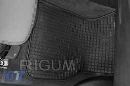 Specific rubber mats suitable for BMW 1 Series F40, F70 after 2025, Series 2 F44 Gran Coupe after 2020, 4-piece set, black color-image-6249916