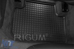 Specific rubber mats suitable for BMW 1 Series F40, F70 after 2025, Series 2 F44 Gran Coupe after 2020, 4-piece set, black color-image-6249917