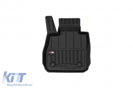 Specific rubber mats suitable for BMW 2 Series Gran Coupe F44 after 2019, 4-piece set, black color, with 24-month warranty-image-6223872