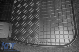 Specific rubber mats suitable for BMW 2 Series F45 Active Tourer 2015-2022, 4-piece set, black color-image-6249272