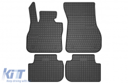 image-18-Specific rubber mats suitable for BMW 2 Series F44 Gran Coupe after 2019, 4-piece set, black color