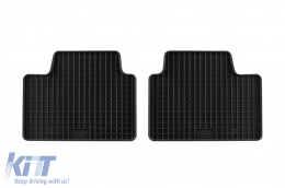 Specific rubber mats suitable for BMW 3 Series G20 sedan, G21 wagon after 2019, 4-piece set, black color-image-6213121