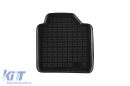 Specific rubber mats suitable for BMW 3 Series F34 GT 2013-2018, 4-piece set, black color-image-6214225