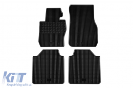 Specific rubber mats suitable for BMW 3 Series F34 GT 2013-2016, 4-piece set, black color - ABFMB6018836