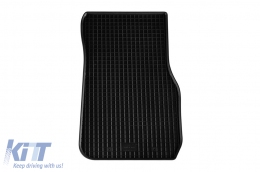Specific rubber mats suitable for BMW 3 Series F34 GT 2013-2016, 4-piece set, black color-image-6229049
