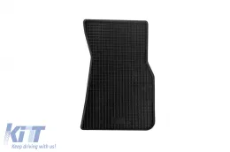 Specific rubber mats suitable for BMW 3 Series G20 sedan, G21 wagon after 2019, BMW 4 Series G26 Gran Coupe after 2020, 4-piece set, black color-image-6229126