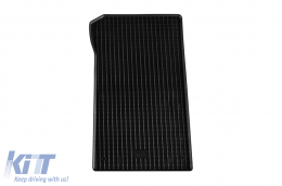 Specific rubber mats suitable for BMW 3 Series E46 sedan 1998-2005, 4-piece set, black color-image-6249308