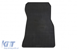 Specific rubber mats suitable for BMW 4 Series G22 after 2020, 4-piece set, black color-image-6213128