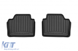 Specific rubber mats suitable for BMW 4 Series F36 2013-2017, 4-piece set, black color, with 24-month warranty-image-6223484