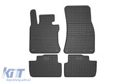 Specific rubber mats suitable for BMW 4 Series F32 coupe 2013-2020, 4-piece set, black color - ABFMB6019305