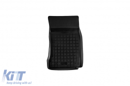 Specific rubber mats suitable for BMW 5 Series E39 1995-2004, 4-piece set, black color-image-6214140