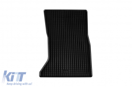Specific rubber mats suitable for BMW 5 Series F10, F11 2010-2013, 4-piece set, black color-image-6228460