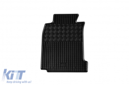 Specific rubber mats suitable for BMW 5 Series E39 1995-2004, 4-piece set, black color-image-6228887